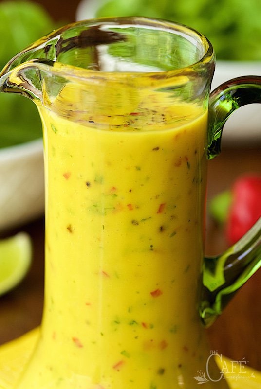 Sweet and Spicy Mango Salad Dressing