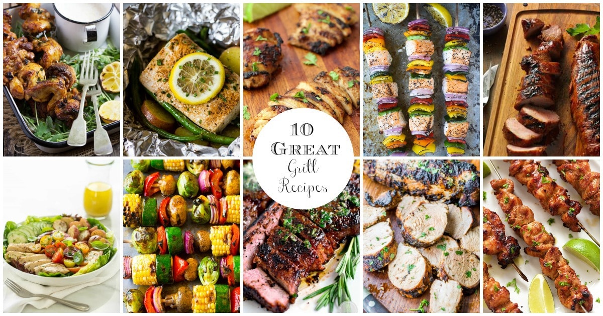 10 Great Grilling Recipes