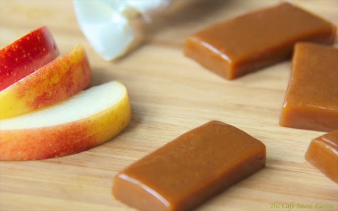 Apple Cider Caramels - These caramels are crazy delicious and are made from real apple cider. Don't expect them to last long!!