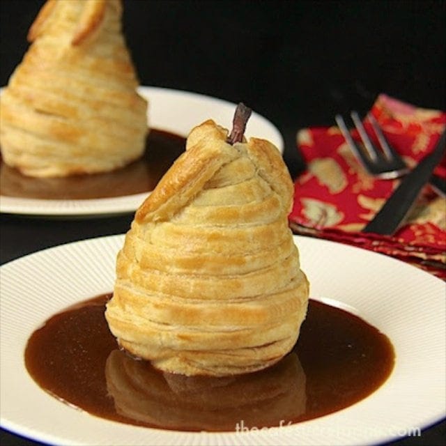 Puff Pastry Pears
