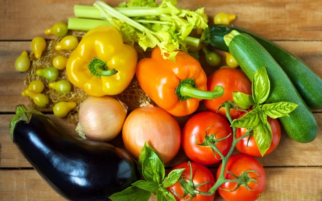 Food Styling and Photography - Ratatouille in the Making