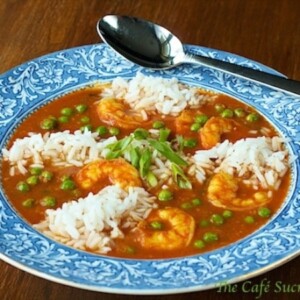 This wonderful Coconut Curry Shrimp is an Asian/Indian-inspired curry entrée, combining the sweetness of coconut with the slight heat of curry - delicious!
