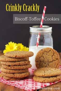 Biscoff Toffee Cookies
