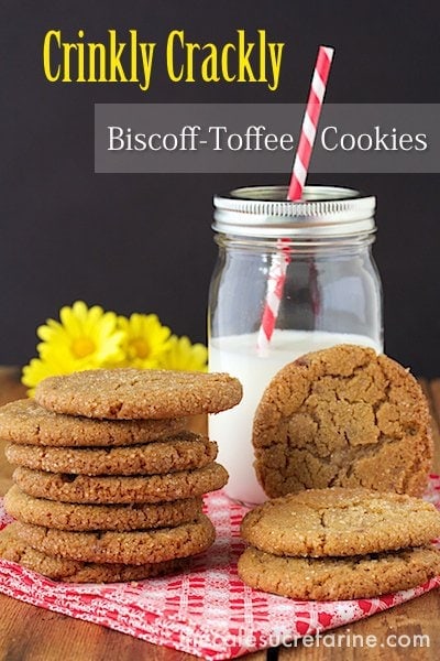 Biscoff Toffee Cookies