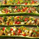Mediterranean Style Stuffed Zucchini - thecafesucrefarine.com