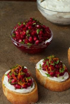 This bright, fresh healthy appetizer makes a delightful bruschetta but there are tons of other delicious ways to use it - check it out!