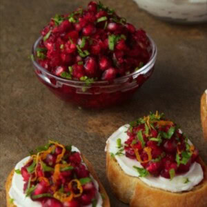 This bright, fresh healthy appetizer makes a delightful bruschetta but there are tons of other delicious ways to use it - check it out!