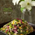 Poppy Seed Chicken Salad, Asian Style! Fresh, healthy and super delicious!