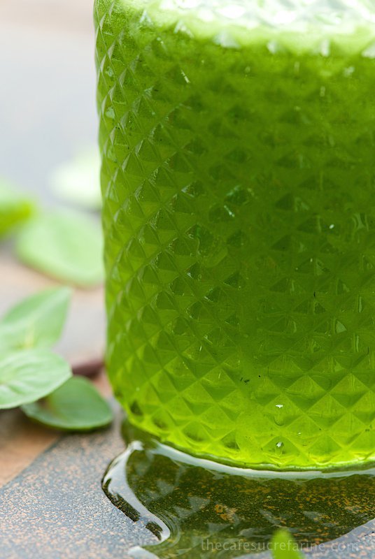 Mint Basil Syrup - a fabulous dessert topping but you need to check out all the other ways to use it!!