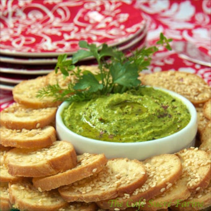 Guacamole Hummus - a delicious combination of guacamole and hummus. You'll be making this healthy dip over and over per request! Everyone seems to love it. 