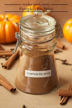 Make Your Own Pumpkin Pie Spice - you won't believe how easy it is and you probably have everything you need!