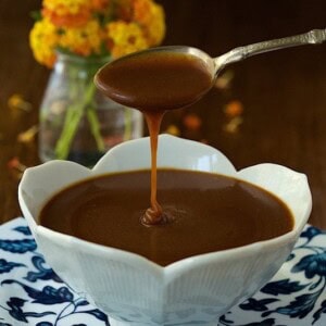 Buttermilk Maple Toffee Sauce - if you've got 20 minutes, you can put together a delicious dessert sauce. Serve it with vanilla ice cream for a super easy sweet treat or drizzle it on your favorite tart, cake, pie, etc. to take it right over the top!