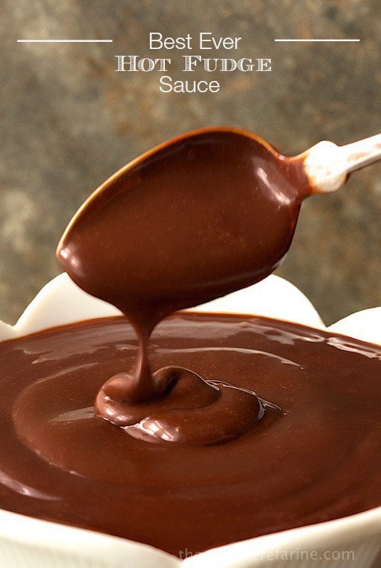 Best Ever Hot Fudge Sauce - this is truly the best AND the easiest fudge sauce you'll ever meet! 