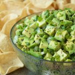 Avocado Salsa - kind of like a grown up guacamole. Loaded with delicious fresh flavor and texture, the fabulous avocados really shine!