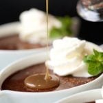 Irish Chocolate Pots de Creme - The most decadent, silky smooth, to-die-for dessert that only takes 5 minutes to throw together. My husband thinks it's the best chocolate dessert I've ever made!