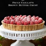 French Chocolate Tart with Brown Butter Crust - the real deal! It's super simple, super decadent, authentically French and probably the best chocolate dessert you"ll ever meet!