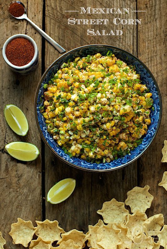 Mexican Street Corn - this stuff is CRAZY GOOD! Try it and you'll "get it"! www.thecafesucrefarine.com