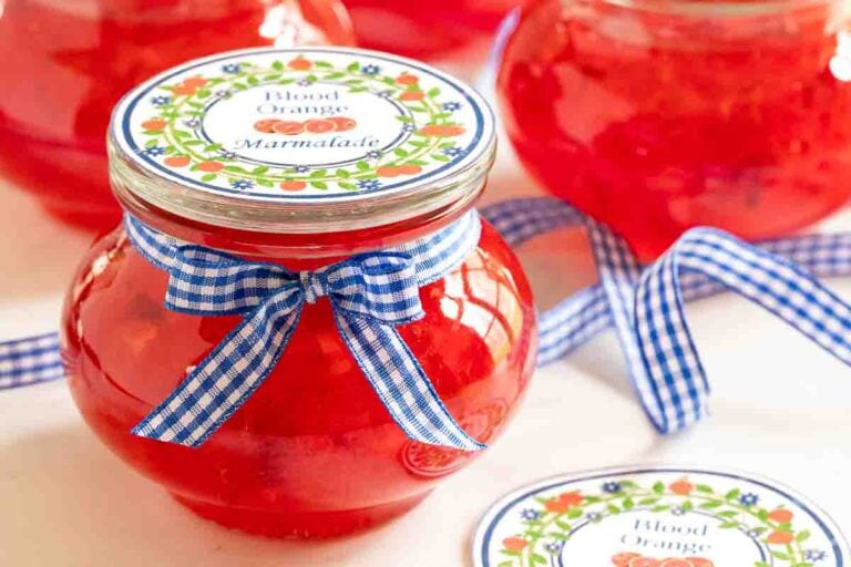 Easy Blood Orange Marmalade (no canning skills needed!)