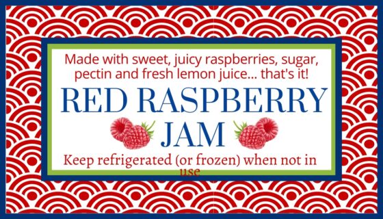 Easy Raspberry Freezer Jam Raspberry Freezer Jam (With Liquid or ...