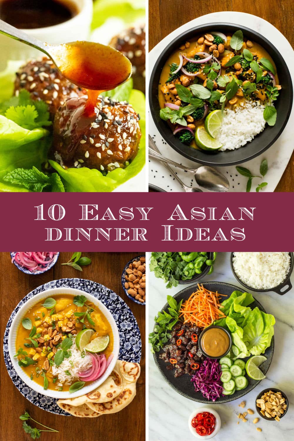 Asian for Dinner... Easy, Fresh, Bursting with Delicious Flavor!