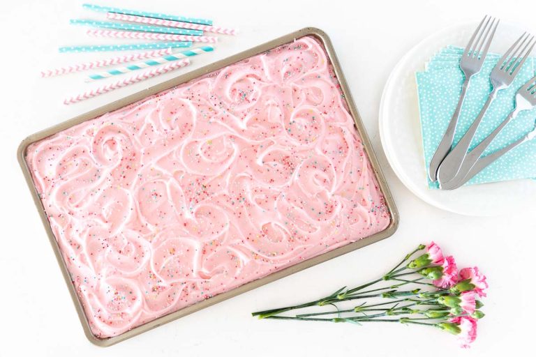 Ridiculously Easy Sheet Pan Cakes for Ridiculously Delicious Entertaining