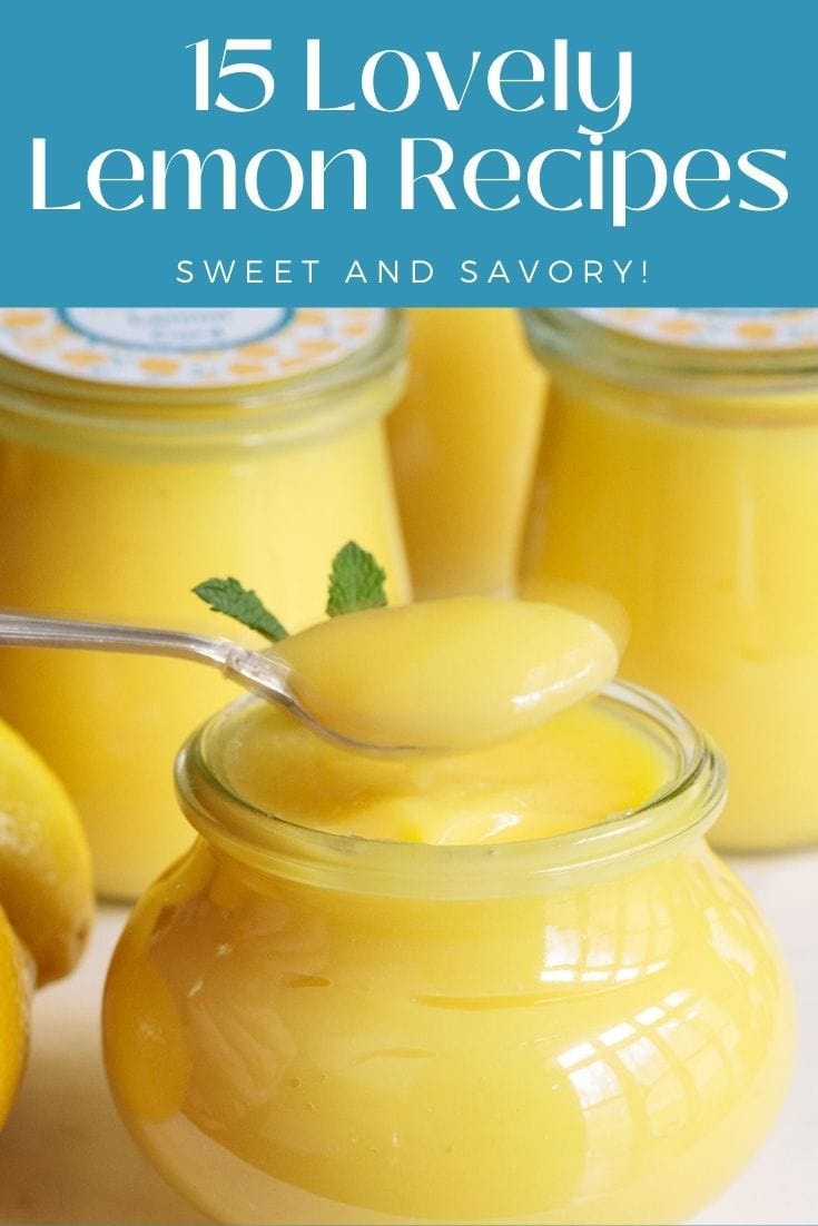 Sunshine From the Kitchen - Sweet and Savory Lemon Recipes