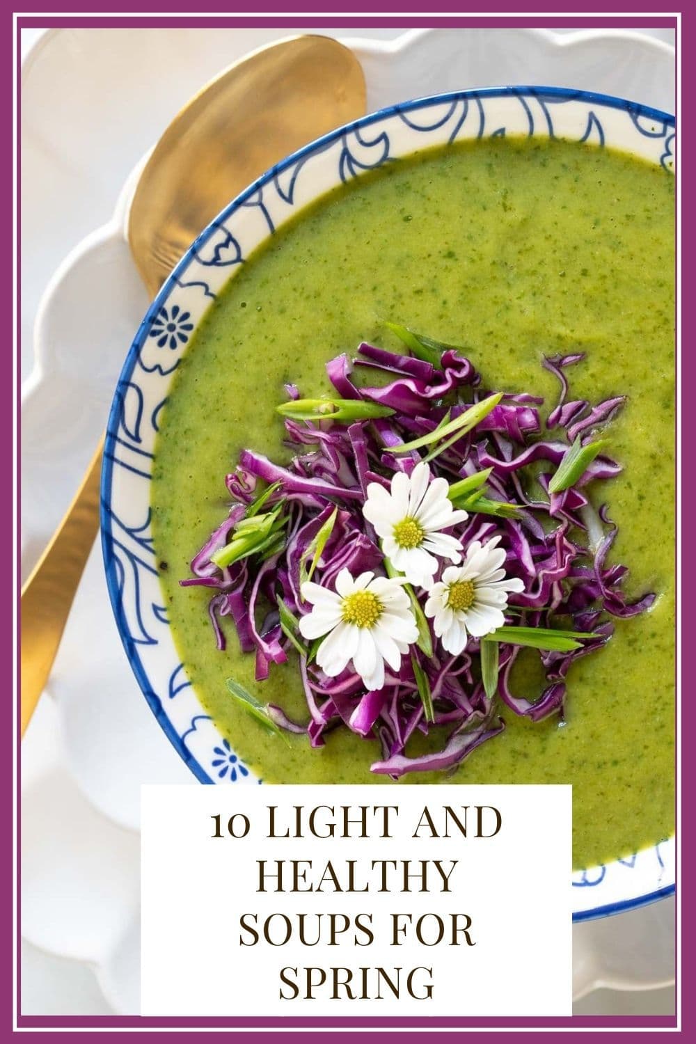 10 Fabulous Light and Healthy Soups to Welcome Spring