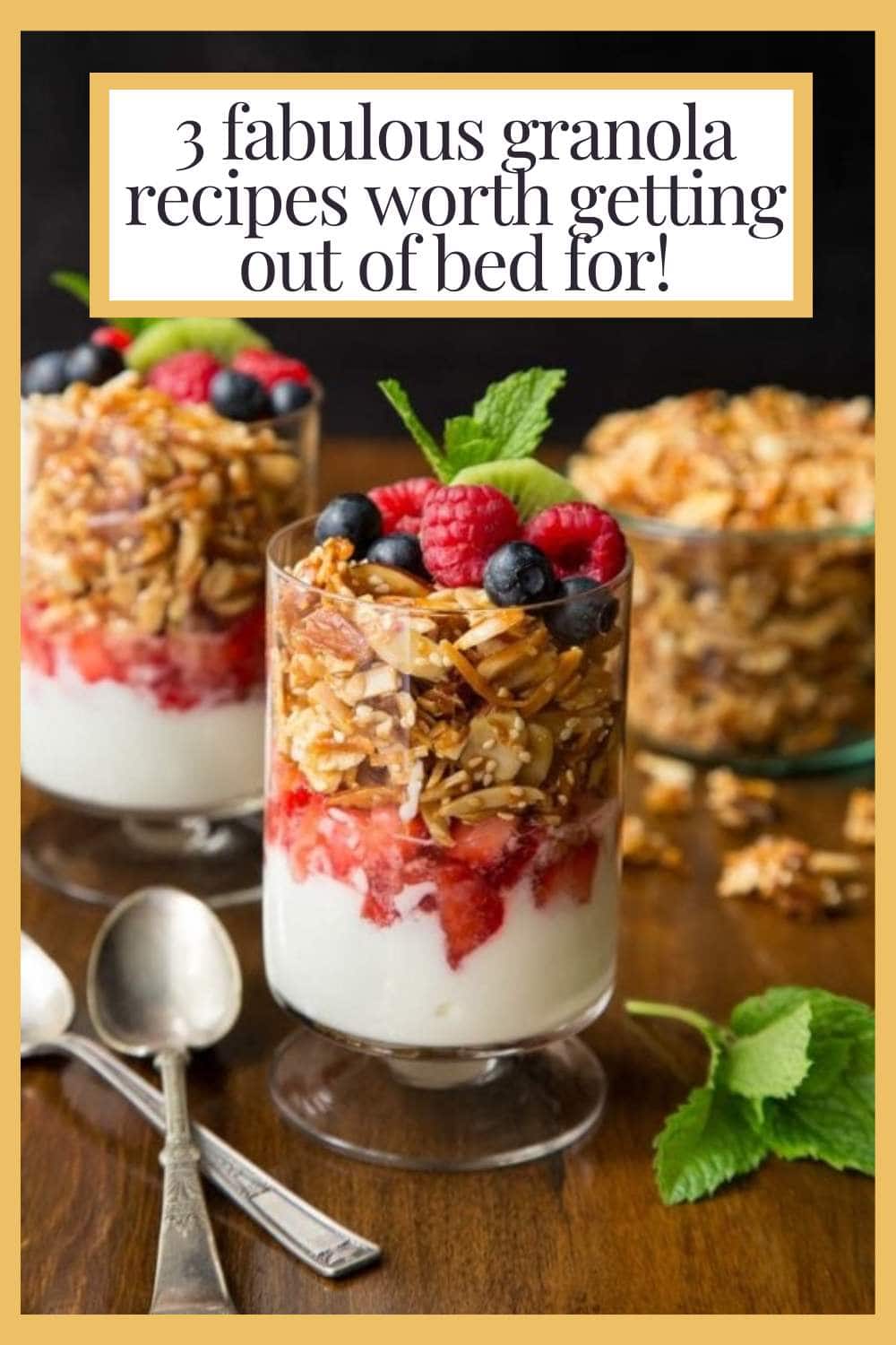 Three Fabulous Granola Recipes Worth Getting Out of Bed For!