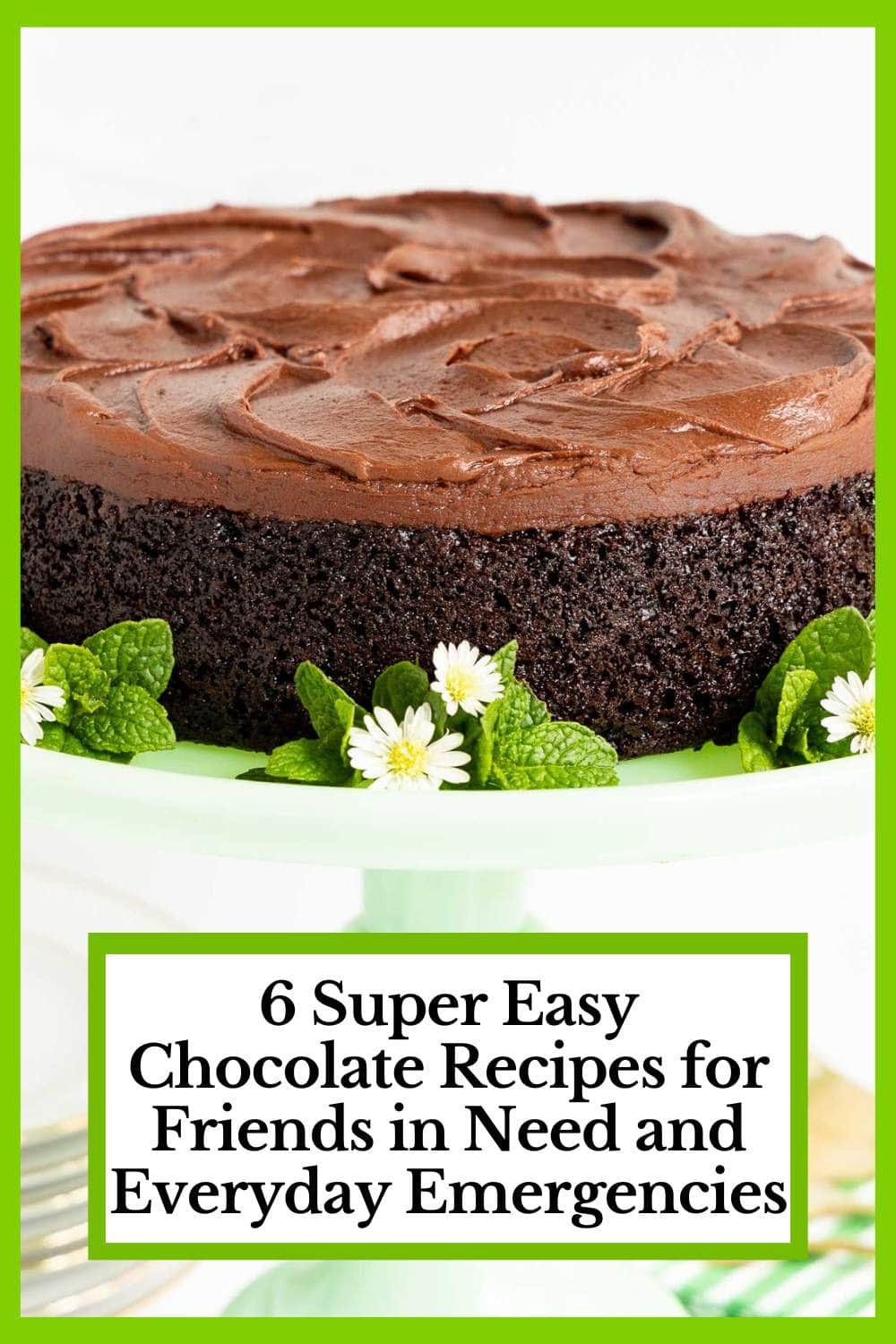 6 Super Easy Chocolate Recipes for Friends in Need and Everyday Emergencies