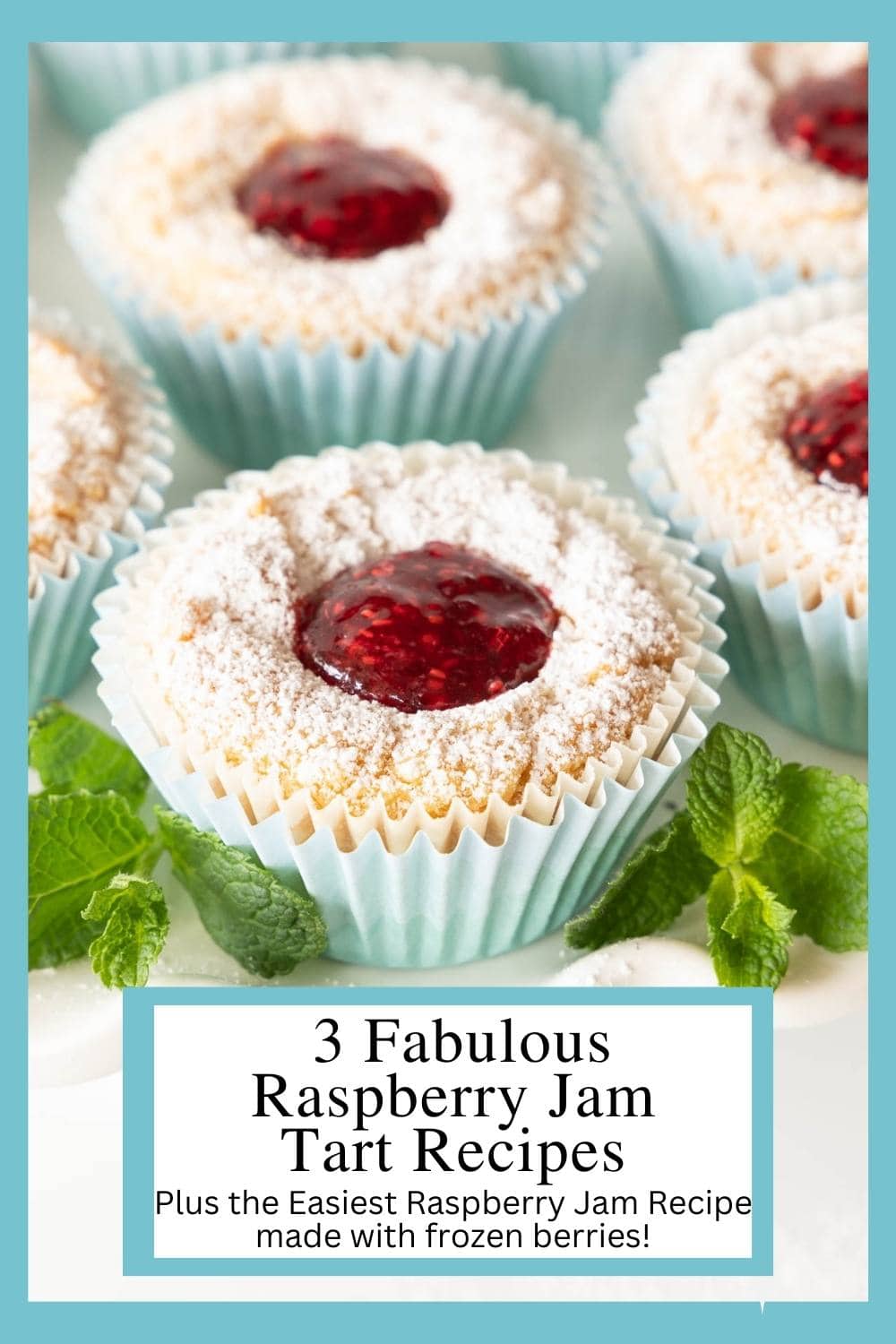The BEST Raspberry Jam (with Frozen Berries) Plus 3 Fabulous Raspberry Jam Tarts