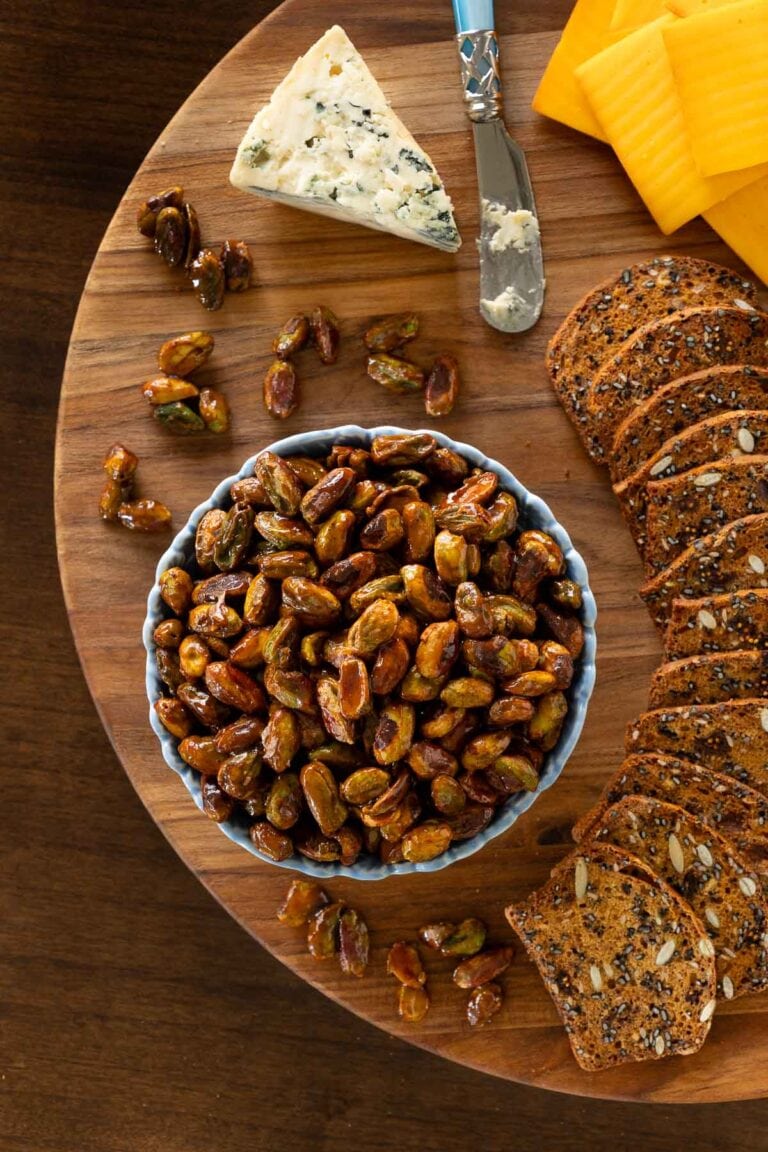 Ridiculously Easy Candied Pistachios (Free Printable Labels for Gifts ...