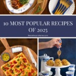 Top 10 most popular recipes of 2025 including pork and focaccia