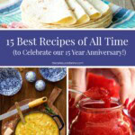 Collage of the most popular recipes