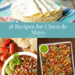Collage of Cinco de Mayo recipes