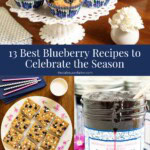 Collage of Blueberry recipes