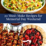 Collage of Memorial Day Recipes