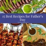 Father's Day recipes collage