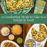 Collage of Meals for a Friend.