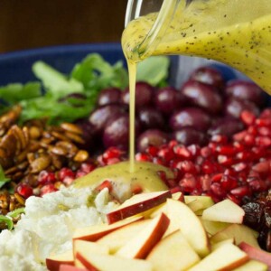 Arugula Roasted Grape Salad