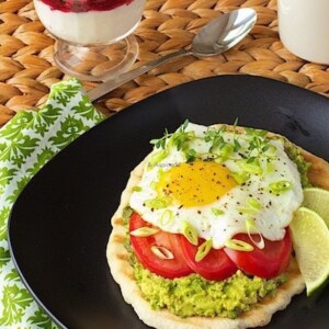 Avocado Breakfast Flatbreads