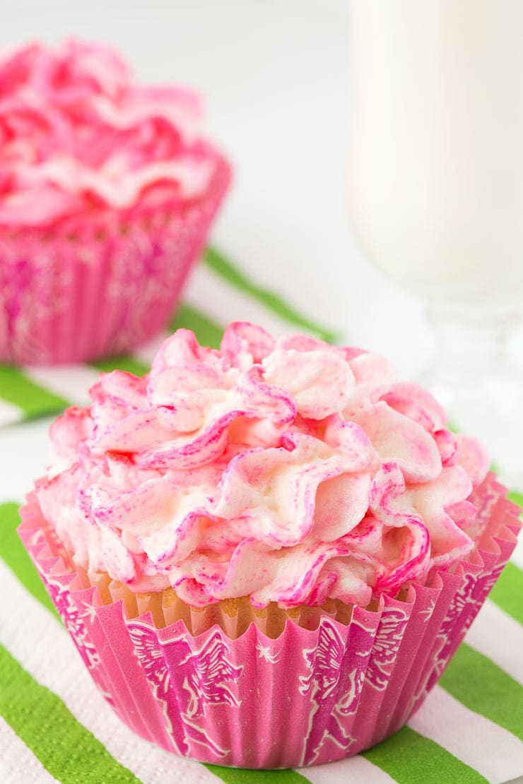 Best Ever Vanilla Cupcakes and Buttercream Icing