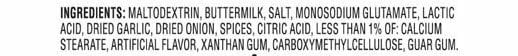 Ingredients in purchased buttermilk ranch dressing mix.