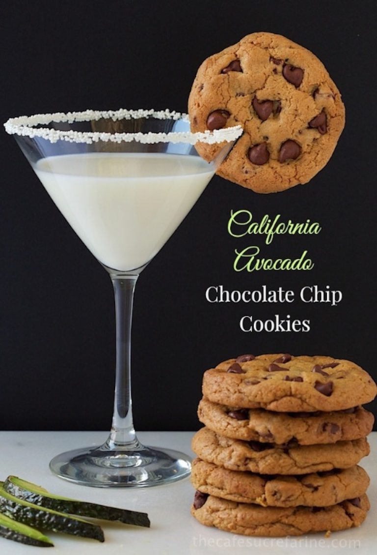 California Avocado Chocolate Chip Cookies
