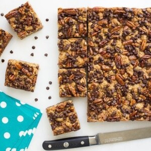 Chocolate Chip Cherry Oatmeal Bars