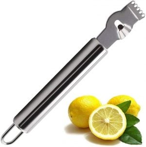 Stock square photo of a citrus zester.