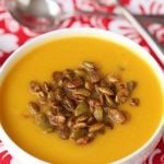 Copycat Panera Autumn Squash Soup - have you tried this soup at Panera? Oh my word, it's wonderful and I think this one's really close!