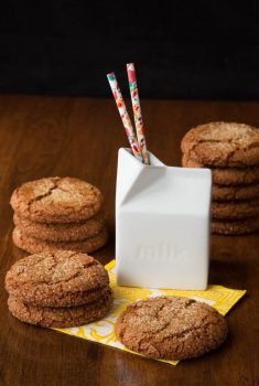 Easy Bakery Style Molasses Cookies