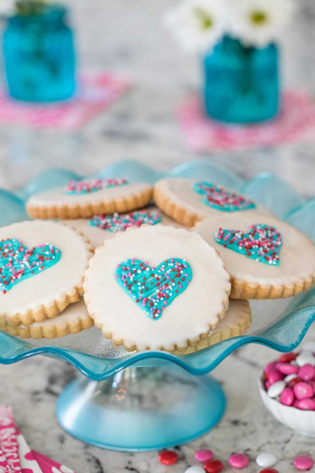 Easy Decorated Shortbread Cookies The Café Sucre Farine
