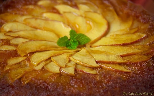 French Apple Cake - the most delicious, melt-in-your-mouth cake with a beautiful apple topping. It will be love at first bite.