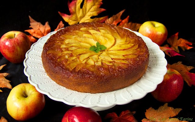 French Apple Cake - the most delicious, melt-in-your-mouth cake with a beautiful apple topping. It will be love at first bite.